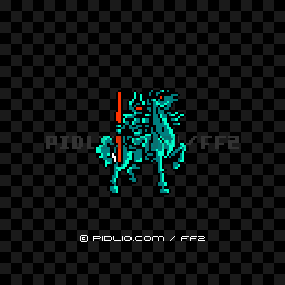 くろきし(FC版)の画像:FF2モンスター別攻略 / FF2攻略