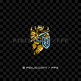 ソルジャー(FC版)の画像:FF2モンスター別攻略 / FF2攻略