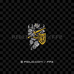 ジェネラルの画像：FC版FF2の敵・モンスター図鑑 ／ FF2攻略