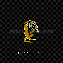 マジシャン(FC版)の画像:FF2モンスター別攻略 / FF2攻略