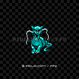 クアール(FC版)の画像:FF2モンスター別攻略 / FF2攻略