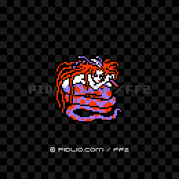 ラミアクィーン(FC版)の画像:FF2モンスター別攻略 / FF2攻略