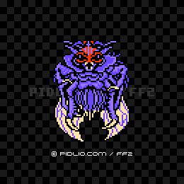 ベルゼブル（FC版）の画像：FF2モンスター別攻略 ／ FF2攻略