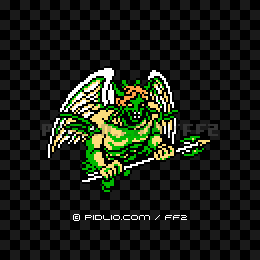 アスタロート（FC版）の画像：FF2モンスター別攻略 ／ FF2攻略