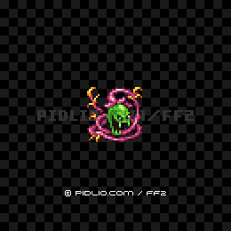 レッグイーターの画像：FC版FF2の敵・モンスター図鑑 ／ FF2攻略