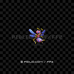 クィーンビー（GBA版）の画像：FF2モンスター別攻略 ／ FF2攻略