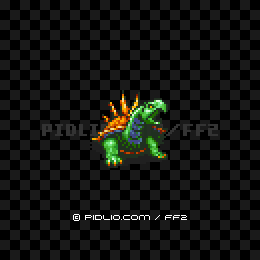 ランドタートル(GBA版)の画像:FF2モンスター別攻略 / FF2攻略