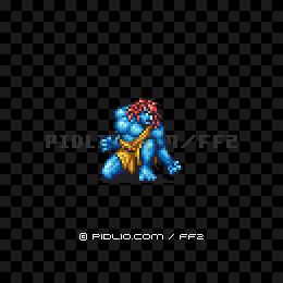 オーガメイジ(GBA版)の画像:FF2モンスター別攻略 / FF2攻略