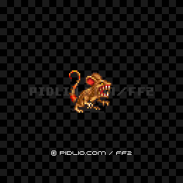 ウェアラット(GBA版)の画像:FF2モンスター別攻略 / FF2攻略