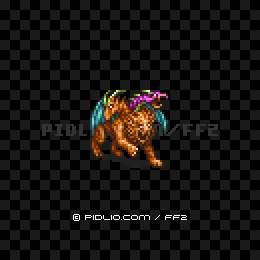キマイラ(GBA版)の画像:FF2モンスター別攻略 / FF2攻略