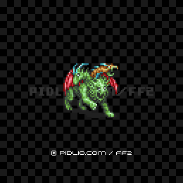 ゴーギマイラ(GBA版)の画像:FF2モンスター別攻略 / FF2攻略