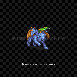 スフィンクマイラ(GBA版)の画像:FF2モンスター別攻略 / FF2攻略