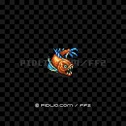 キラーフィッシュ(GBA版)の画像:FF2モンスター別攻略 / FF2攻略