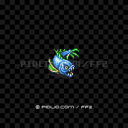 エレキフィッシュ(GBA版)の画像:FF2モンスター別攻略 / FF2攻略