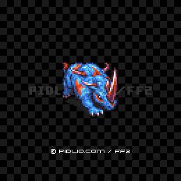 ビッグホーン（GBA版）の画像：FF2モンスター別攻略 ／ FF2攻略