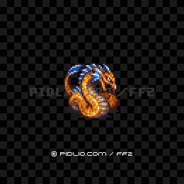 シースネイク(GBA版)の画像:FF2モンスター別攻略 / FF2攻略