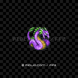 シードラゴン(GBA版)の画像:FF2モンスター別攻略 / FF2攻略