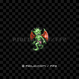 ピットフィーント(GBA版)の画像:FF2モンスター別攻略 / FF2攻略