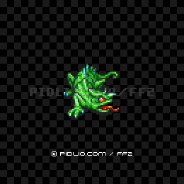 バシリスク(GBA版)の画像:FF2モンスター別攻略 / FF2攻略