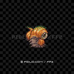 サンドウォーム(GBA版)の画像:FF2モンスター別攻略 / FF2攻略