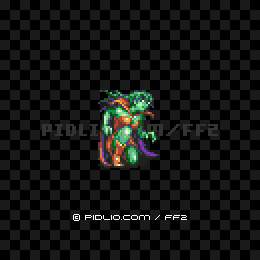 バンパイアレディ(GBA版)の画像:FF2モンスター別攻略 / FF2攻略