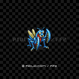 マンティスデビル(GBA版)の画像:FF2モンスター別攻略 / FF2攻略