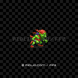 ゴブリンガード(GBA版)の画像:FF2モンスター別攻略 / FF2攻略