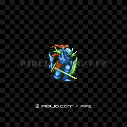 ジェネラルの画像：FC版FF2の敵・モンスター図鑑 ／ FF2攻略