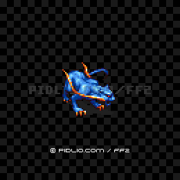クアール(GBA版)の画像:FF2モンスター別攻略 / FF2攻略