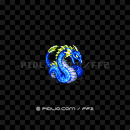 シーサーペント(GBA版)の画像:FF2モンスター別攻略 / FF2攻略