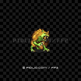 ウォーグウルフの画像：FC版FF2の敵・モンスター図鑑 ／ FF2攻略