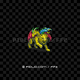 キマイラブレイン(GBA版)の画像:FF2モンスター別攻略 / FF2攻略