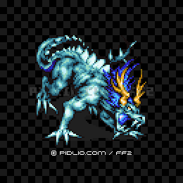 ダークベヒーモス（GBA版）の画像：FF2モンスター別攻略 ／ FF2攻略