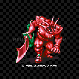 コウテツキョジン（GBA版）の画像：FF2モンスター別攻略 ／ FF2攻略