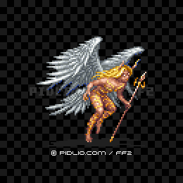ルシファー（GBA版）の画像：FF2モンスター別攻略 ／ FF2攻略