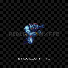 ゾンビ2ヘッド（PSP版）の画像：FF2モンスター別攻略 ／ FF2攻略