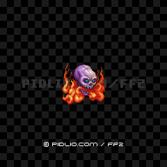 スカル（PSP版）の画像：FF2モンスター別攻略 ／ FF2攻略