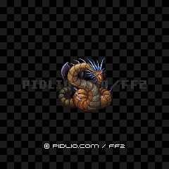 シースネイク(PSP版)の画像:FF2モンスター別攻略 / FF2攻略