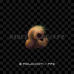 サンドウォーム(PSP版)の画像:FF2モンスター別攻略 / FF2攻略