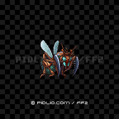 キラーマンティス(PSP版)の画像:FF2モンスター別攻略 / FF2攻略