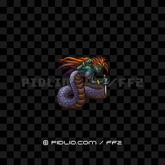 ラミア（PSP版）の画像：FF2モンスター別攻略 ／ FF2攻略