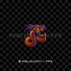 ラミアクィーン(PSP版)の画像:FF2モンスター別攻略 / FF2攻略
