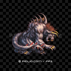 ベヒーモス（PSP版）の画像：FF2モンスター別攻略 ／ FF2攻略