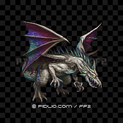 ホワイトドラゴン(PSP版)の画像:FF2モンスター別攻略 / FF2攻略