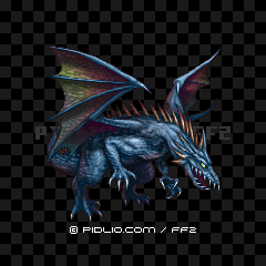 ブルードラゴン(PSP版)の画像:FF2モンスター別攻略 / FF2攻略