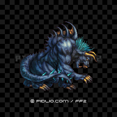ダークベヒーモス（PSP版）の画像：FF2モンスター別攻略 ／ FF2攻略