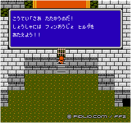 ベヒーモスとの戦闘：画像 ／ FF2攻略