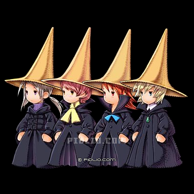 黒魔道師の画像:リメイク版FF3のジョブ図鑑 / FF3攻略