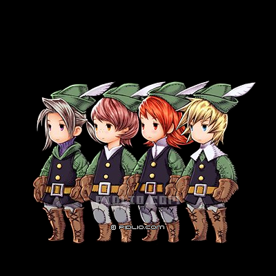 狩人の画像:リメイク版FF3のジョブ図鑑 / FF3攻略