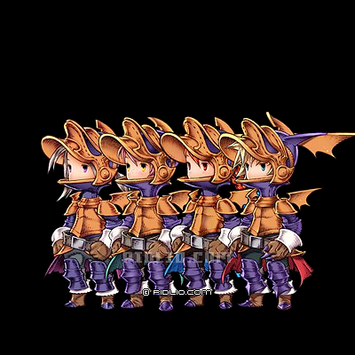 竜騎士の画像:リメイク版FF3のジョブ図鑑 / FF3攻略